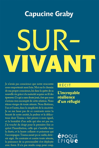 Survivant, L'incroyable résilience d'un réfugié (9782501138635-front-cover)