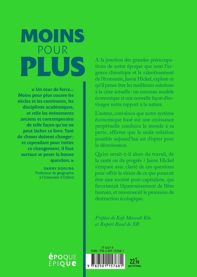 Moins pour plus (9782501157681-back-cover)