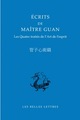 Écrits de Maître Guan, Les Quatre Traités de l'Art de l'esprit (9782251100074-front-cover)