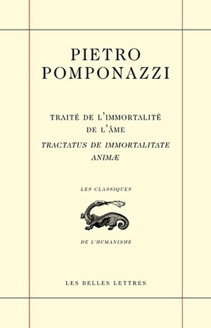 Traité de l'immortalité de l'âme / Tractatus de immortalitate animæ (9782251801278-front-cover)