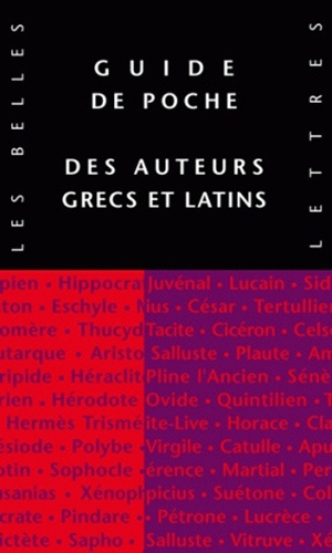 Guide de poche des auteurs grecs et latins (9782251800189-front-cover)