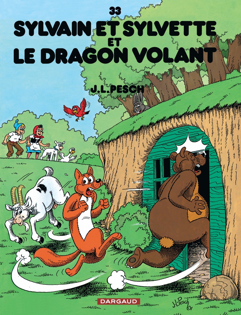 Sylvain et Sylvette - Tome 33 - Le Dragon volant (9782205052862-front-cover)