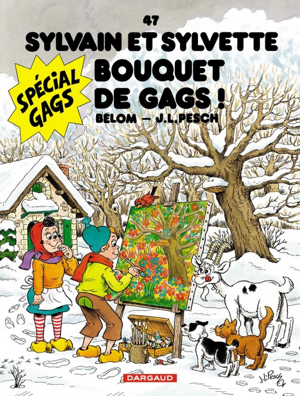 Sylvain et Sylvette - Tome 47 - Bouquet de gags ! (9782205054286-front-cover)