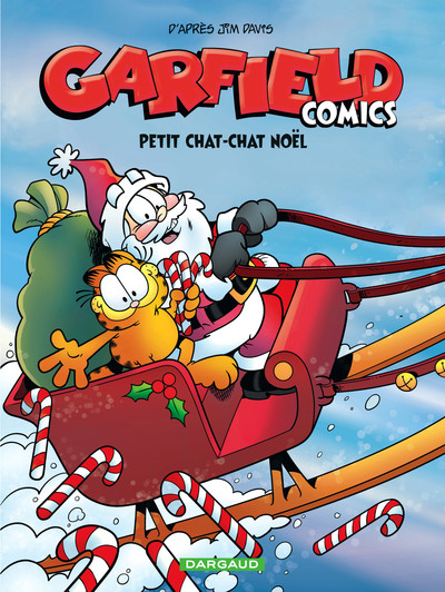 Garfield Comics - Tome 4 - Petit chat-chat Noël (9782205072365-front-cover)