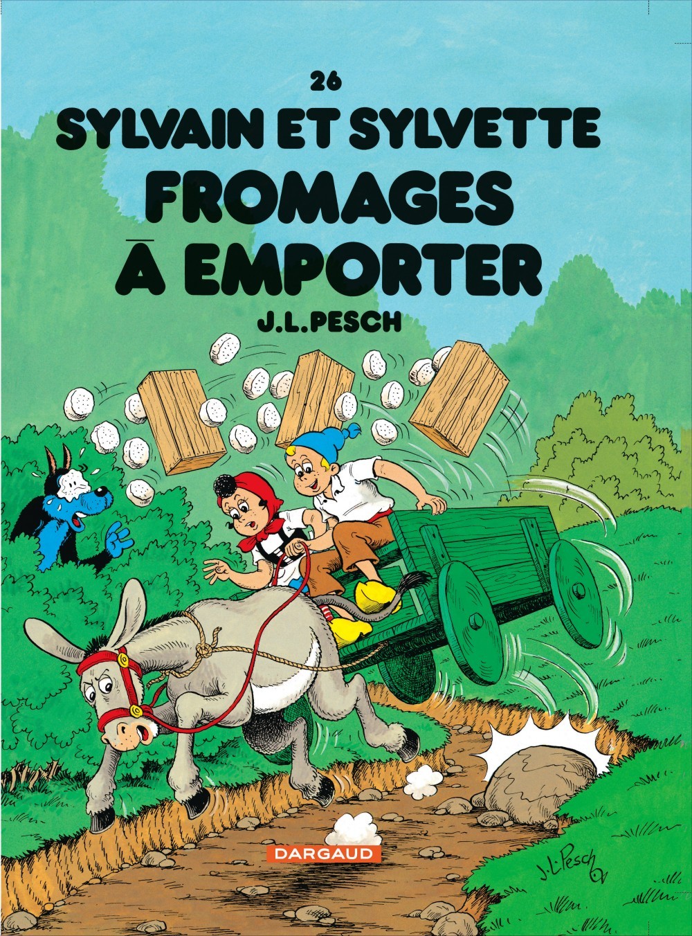 Sylvain et Sylvette - Tome 26 - Fromages à emporter (9782205058826-front-cover)