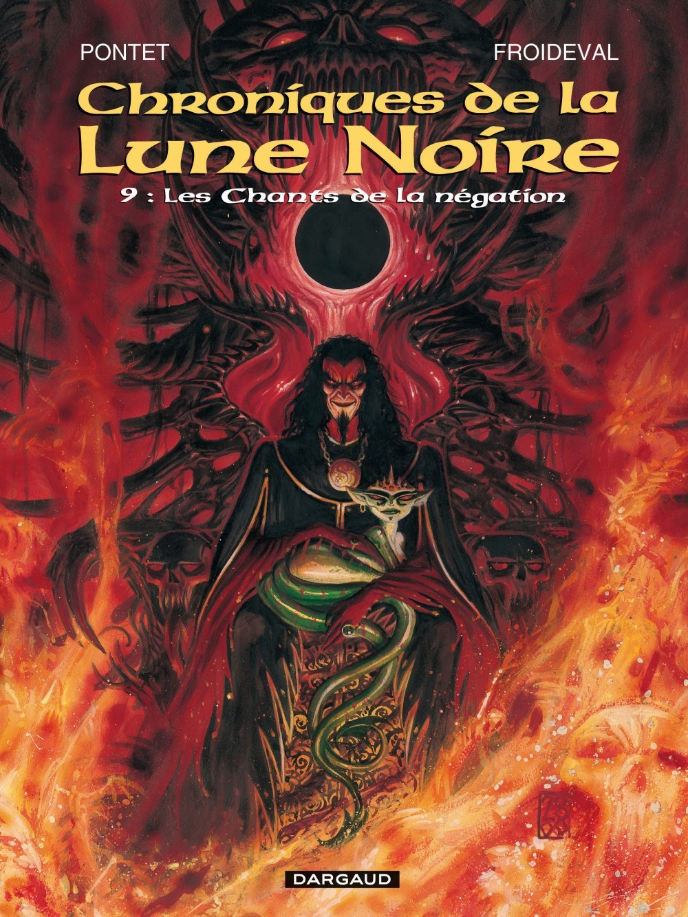 Les Chroniques de la Lune noire - Tome 9 - Les Chants de la négation (9782205048544-front-cover)