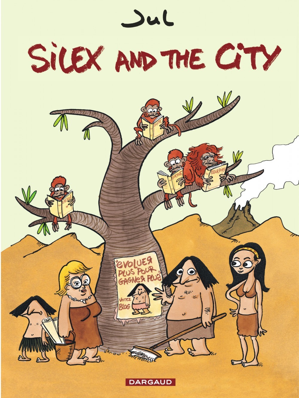 Silex and the city - Tome 1 - Silex and the city (9782205061383-front-cover)
