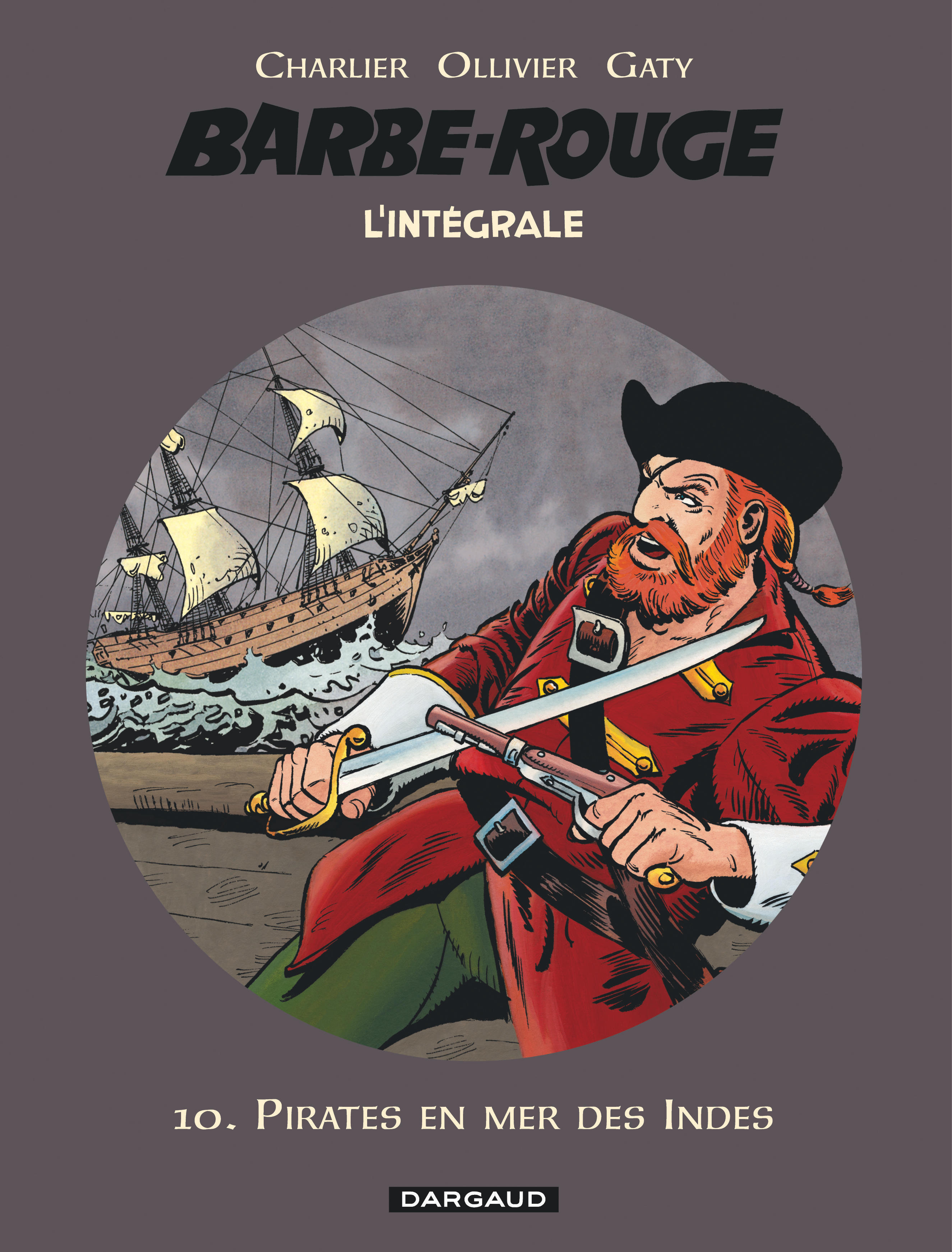 Barbe-Rouge - Intégrales - Tome 10 - Pirates en mer des indes (9782205076585-front-cover)