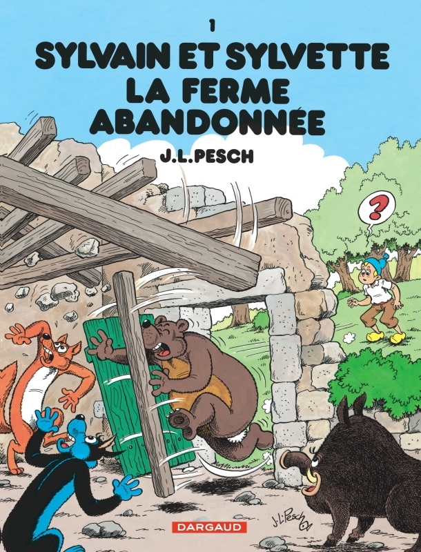 Sylvain et Sylvette - Tome 1 - La Ferme abandonnée (9782205055351-front-cover)