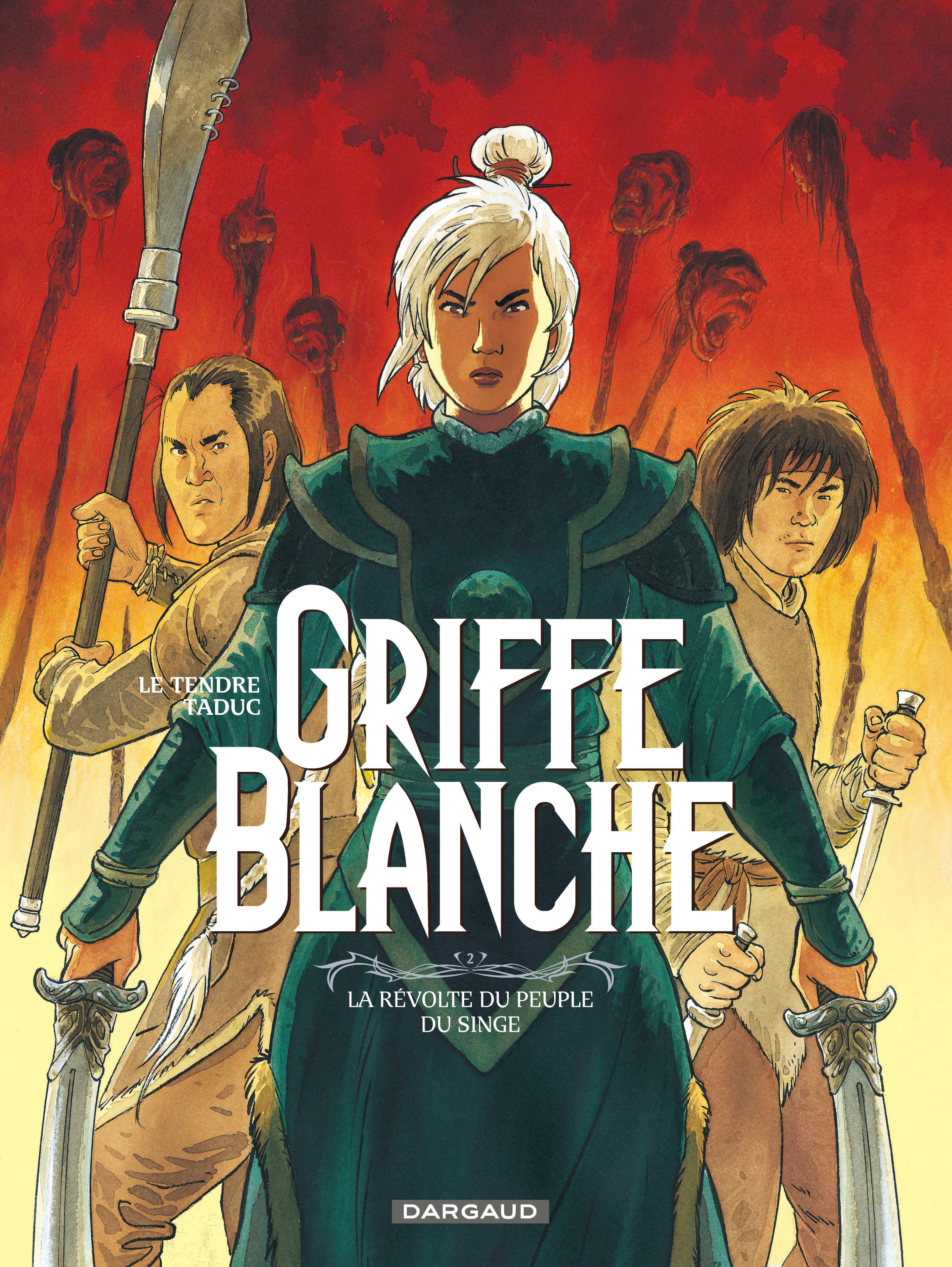 Griffe Blanche - Tome 2 - La Révolte du peuple du singe (9782205071283-front-cover)