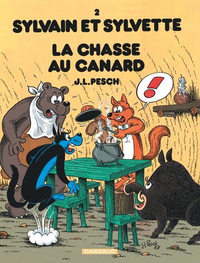 Sylvain et Sylvette - Tome 2 - La Chasse au canard (9782205052817-front-cover)