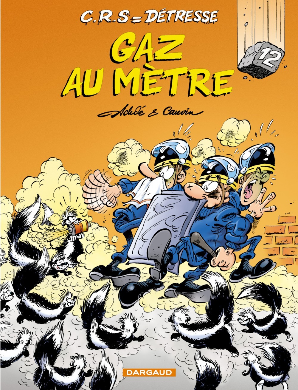 C.R.S  Détresse - Tome 12 - Gaz au mètre (9782205055528-front-cover)