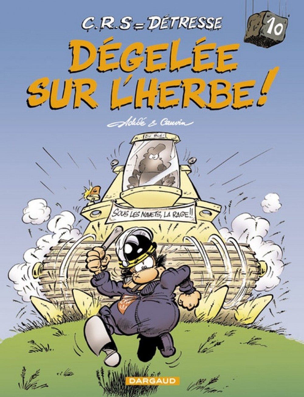 C.R.S  Détresse - Tome 10 - Dégelée sur l'herbe (9782205052329-front-cover)