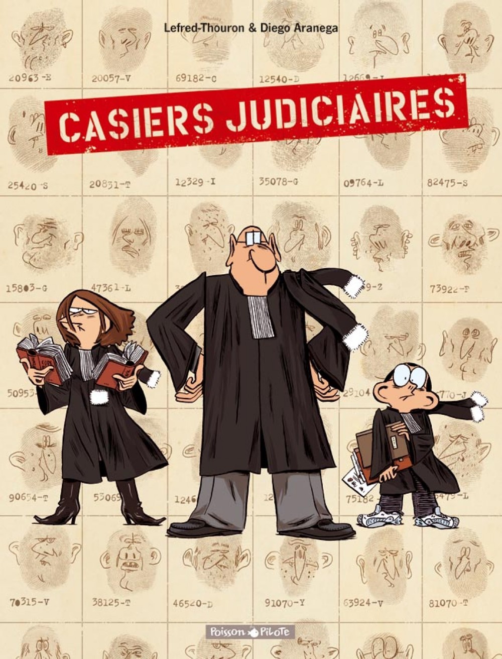 Casiers judiciaires - Tome 1 - Casiers judiciaires - tome 1 (9782205061390-front-cover)