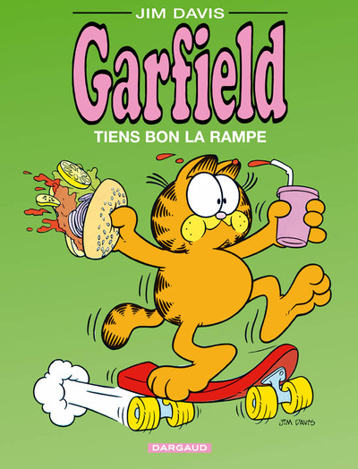 Garfield - Tiens bon la rampe ! (9782205037456-front-cover)