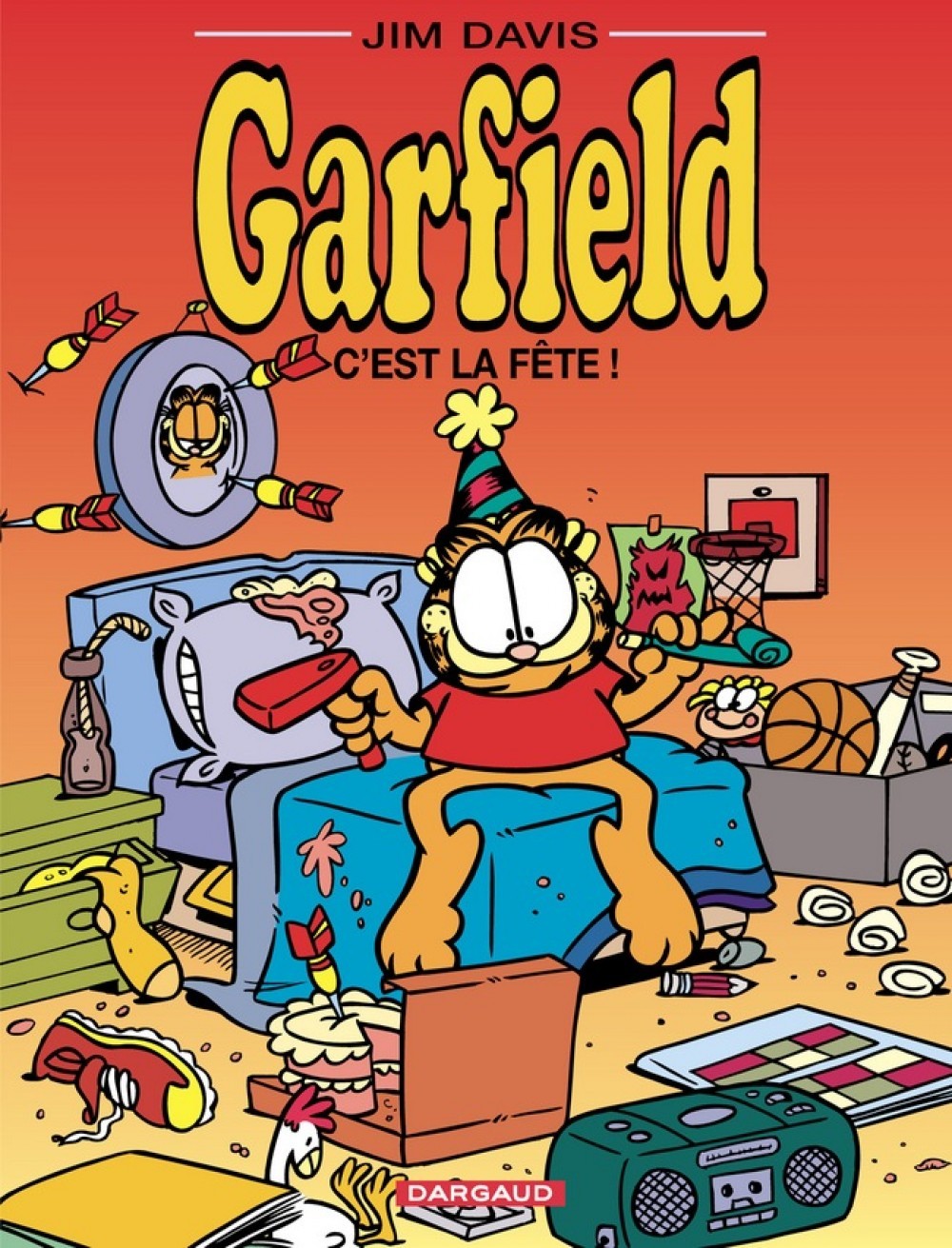 Garfield - C'est la fête ! (9782205054620-front-cover)