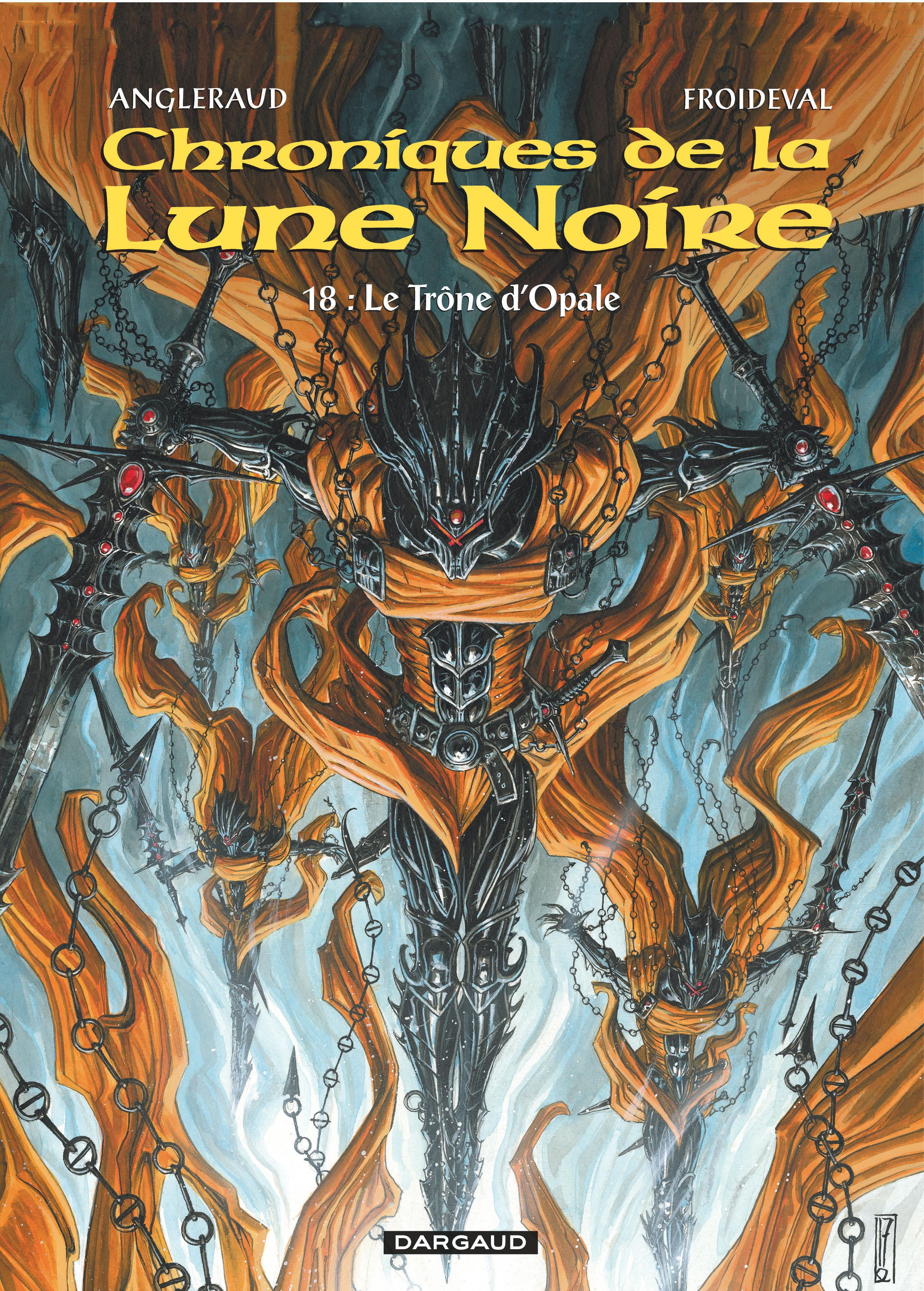 Les Chroniques de la Lune noire - Tome 18 - Le Trône d'Opale (9782205075731-front-cover)