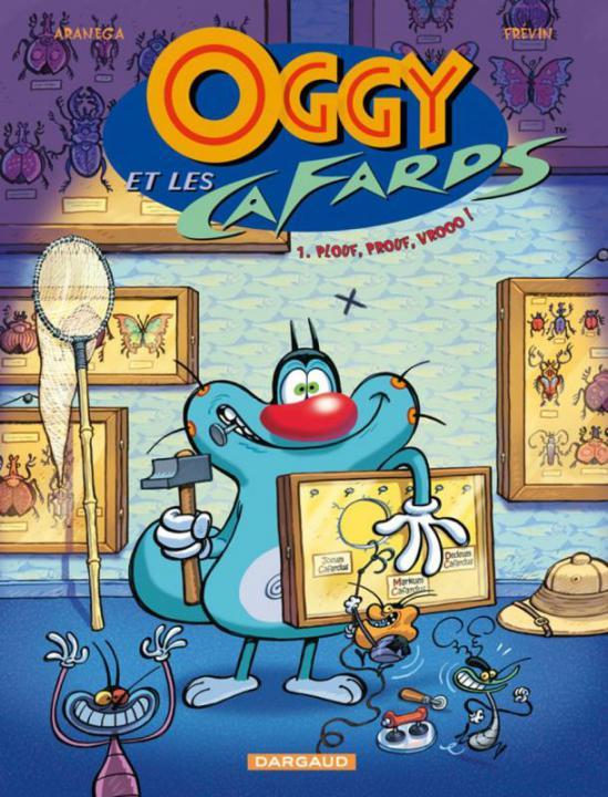 Oggy et les cafards - Tome 1 - Plouf, prouf, vrooo ! (9782205064346-front-cover)