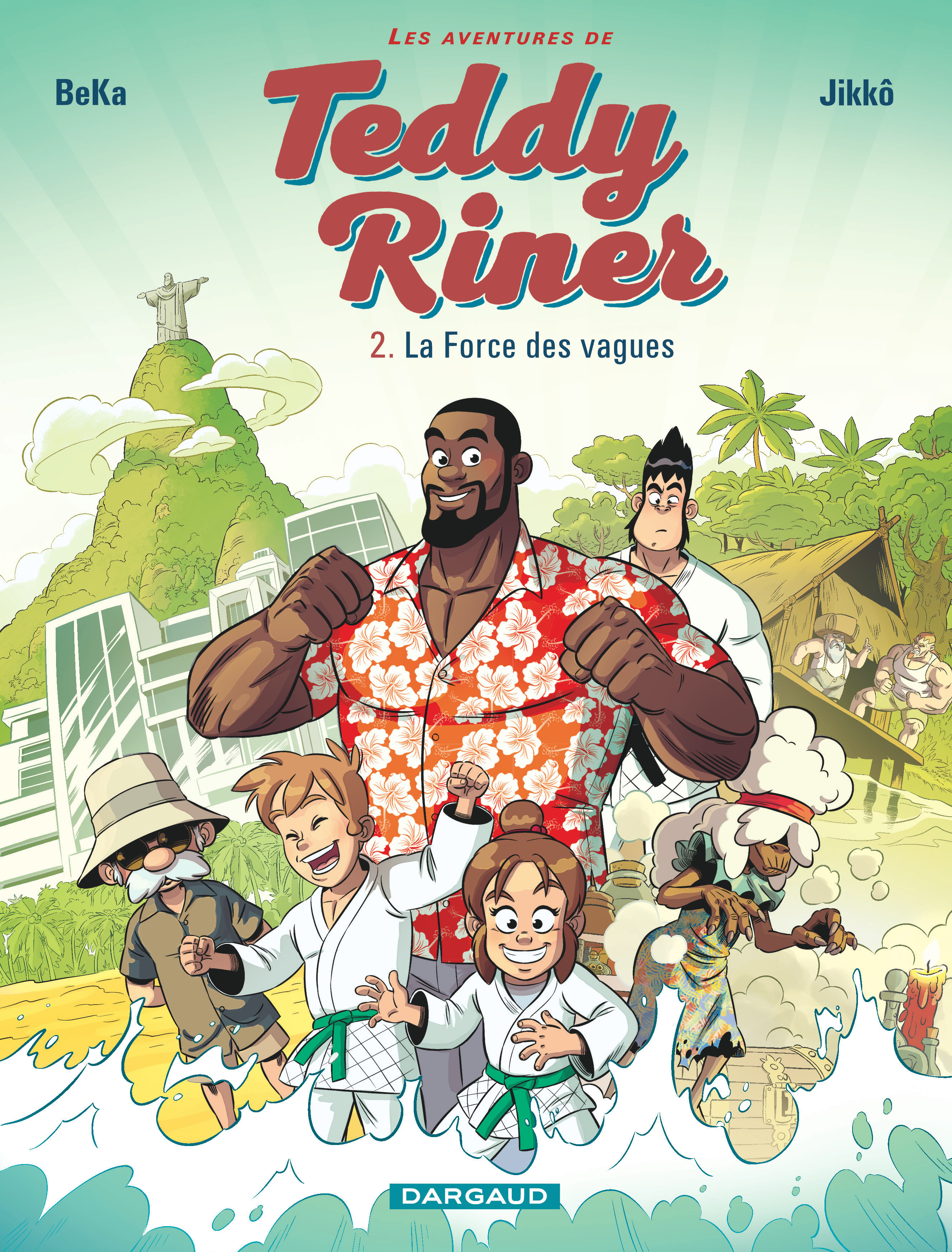 Les Aventures de Teddy Riner - Tome 2 - La Force des vagues (9782205075793-front-cover)