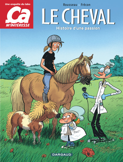 Ça m'intéresse - Tome 2 - Le Cheval (9782205070507-front-cover)