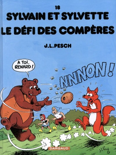 Sylvain et Sylvette - Tome 18 - Le Défi des Compères (9782205054514-front-cover)