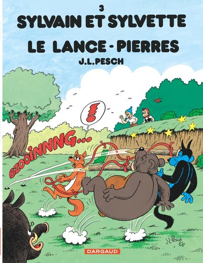 Sylvain et Sylvette - Tome 3 - Le Lance-pierres (9782205054484-front-cover)