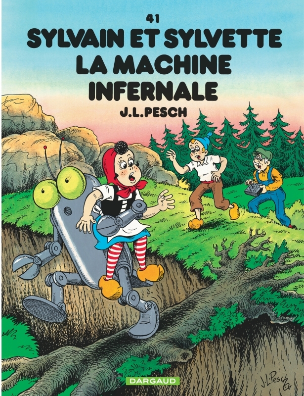 Sylvain et Sylvette - Tome 41 - La Machine infernale (9782205054125-front-cover)