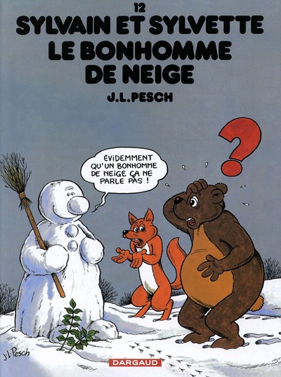Sylvain et Sylvette - Tome 12 - Le Bonhomme de neige (9782205056501-front-cover)