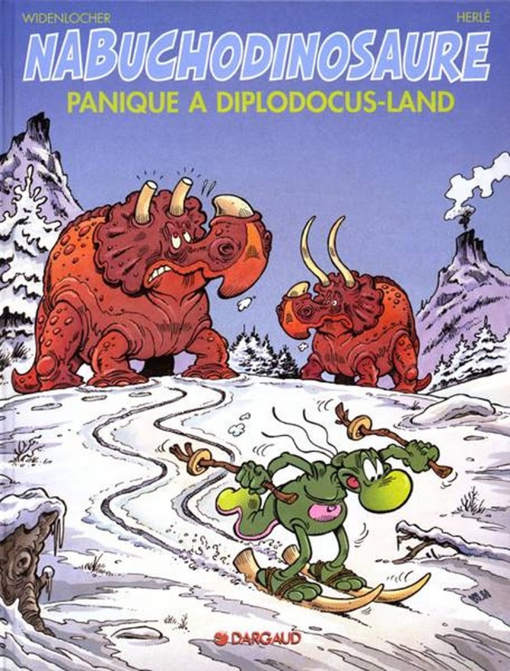 Les Tribulations apeupréhistoriques de Nabuchodinosaure - Tome 7 - Panique à Diplodocus-land (9782205063363-front-cover)