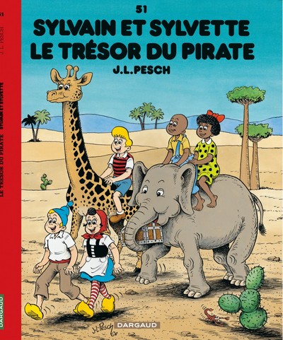 Sylvain et Sylvette - Tome 51 - Le Trésor du Pirate (9782205058802-front-cover)