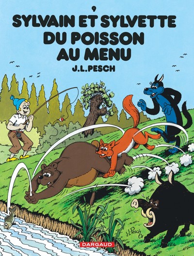 Sylvain et Sylvette - Tome 9 - Du poisson au menu (9782205056495-front-cover)