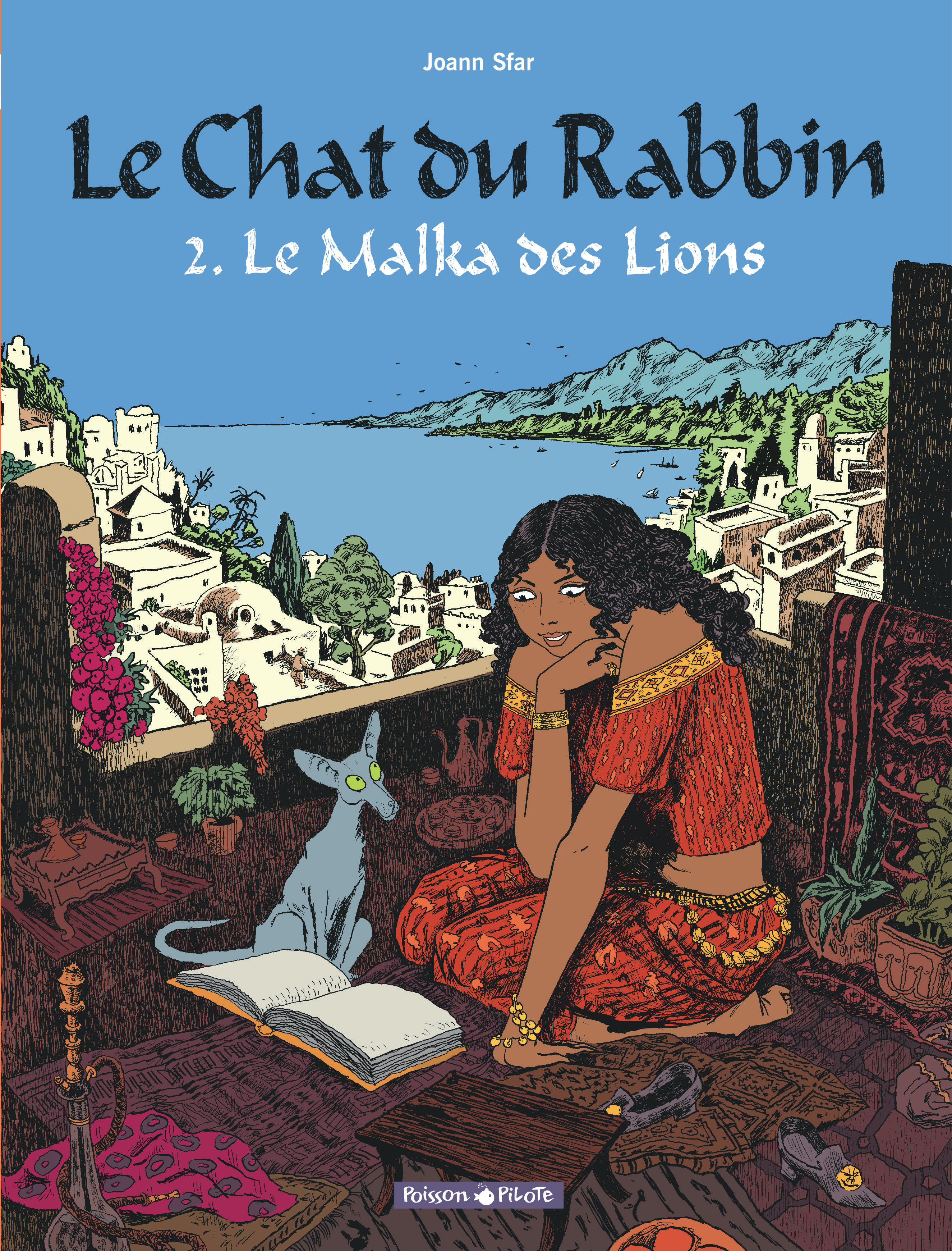 Le Chat du Rabbin  - Tome 2 - Le Malka des Lions (9782205053692-front-cover)