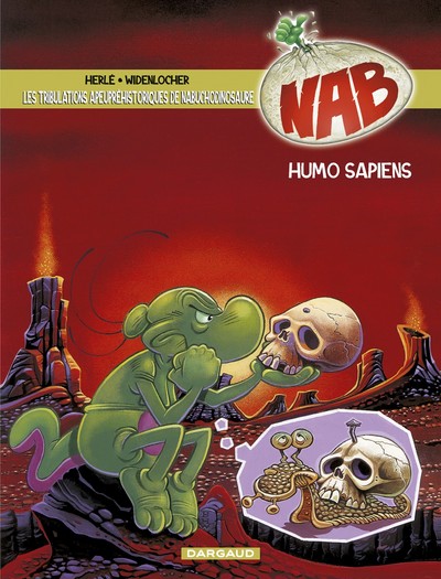 Les Tribulations apeupréhistoriques de Nabuchodinosaure - Tome 4 - Humo Sapiens (9782205063356-front-cover)