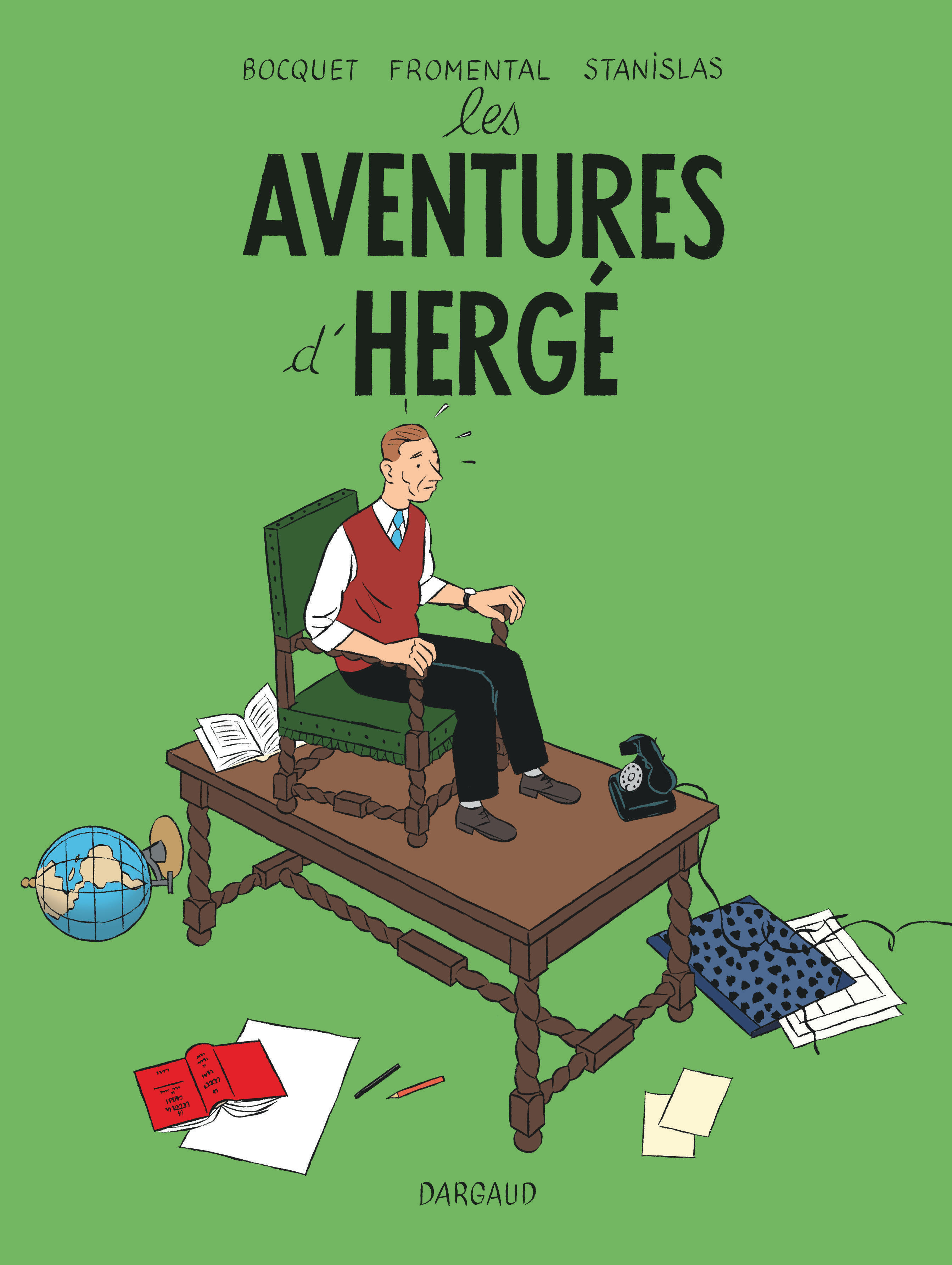 Les Aventures d'Hergé - Tome 0 - Les Aventures d'Hergé (9782205077285-front-cover)