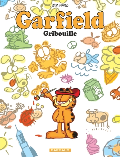 Garfield - Garfield Gribouille (9782205079494-front-cover)