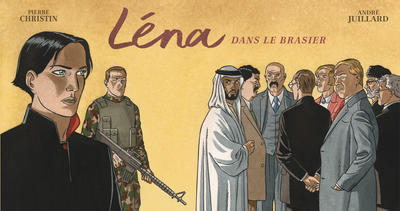 Léna - Léna dans le brasier (strips) (9782205085181-front-cover)