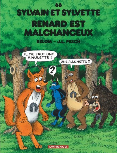 Sylvain et Sylvette - Tome 66 - Renard est malchanceux (9782205089073-front-cover)