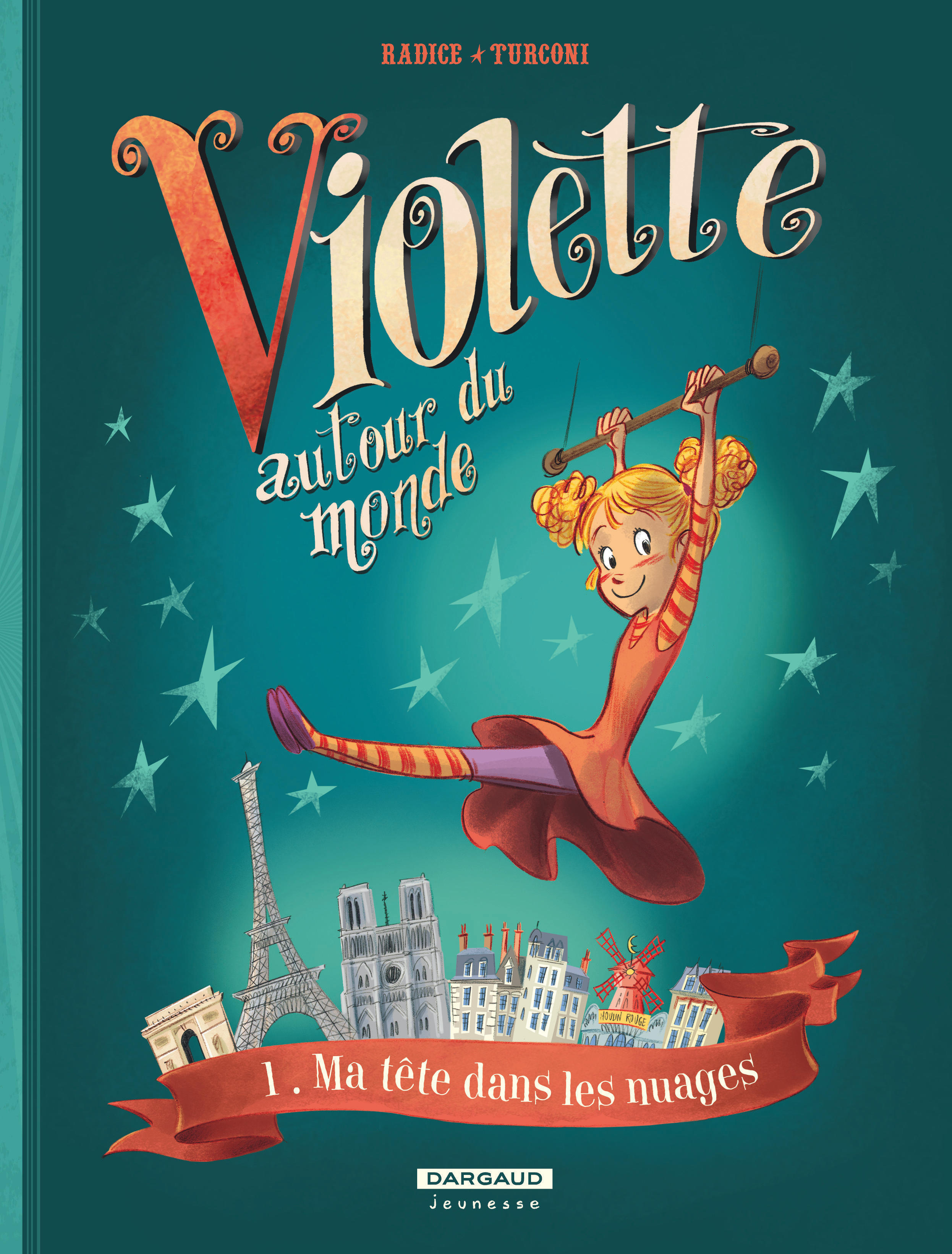 Violette autour du monde - Tome 1 - Ma tête dans les nuages (9782205073744-front-cover)