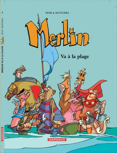 Merlin - Tome 3 - Merlin va à la plage (9782205055283-front-cover)