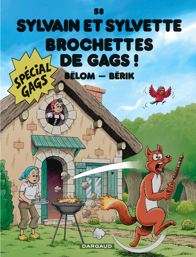 Sylvain et Sylvette - Tome 58 - Brochettes de gags ! (9782205068597-front-cover)