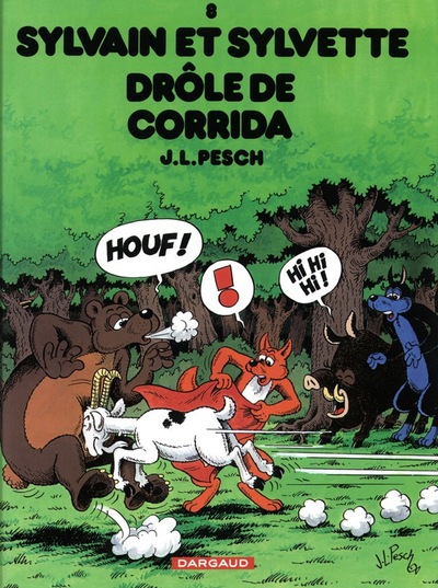 Sylvain et Sylvette - Tome 8 - Drole de corrida (9782205055368-front-cover)