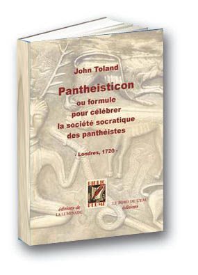 Pantheisticon, Ou Formule Pour Celebrer la Société Socr (9782915651461-front-cover)