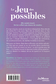 Le Jeu des possibles (9782889840328-back-cover)
