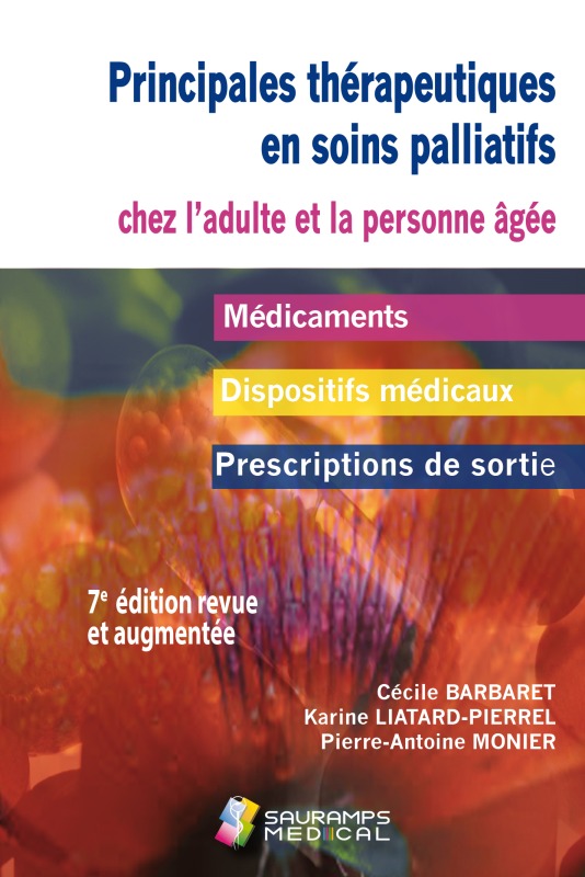 Principales thérapeutiques en soins palliatifs chez l'adulte et la pers âgée 7ed (9791030302684-front-cover)