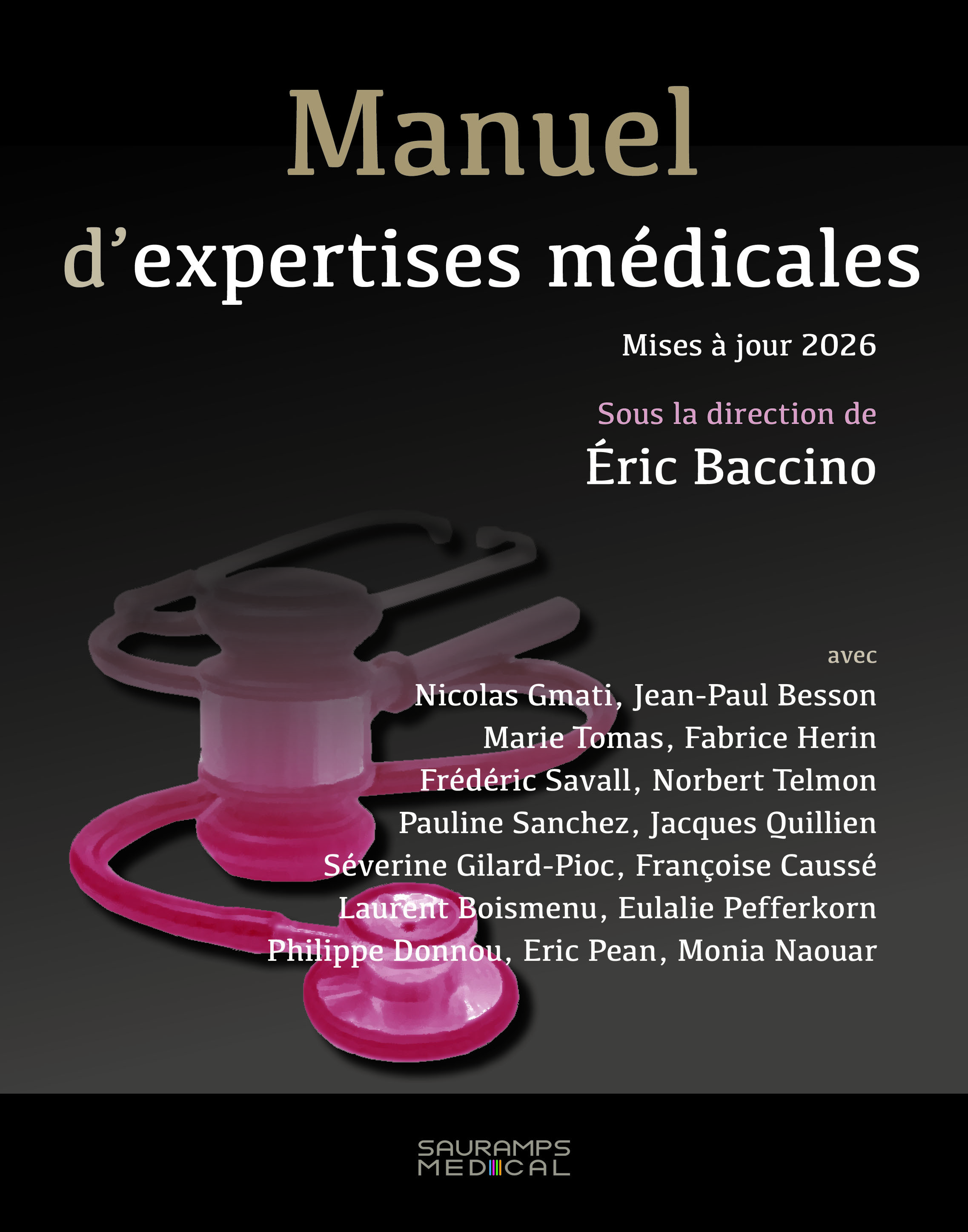 Manuel d'expertises médicales _ Mises à jour 2026 (9791030304985-front-cover)