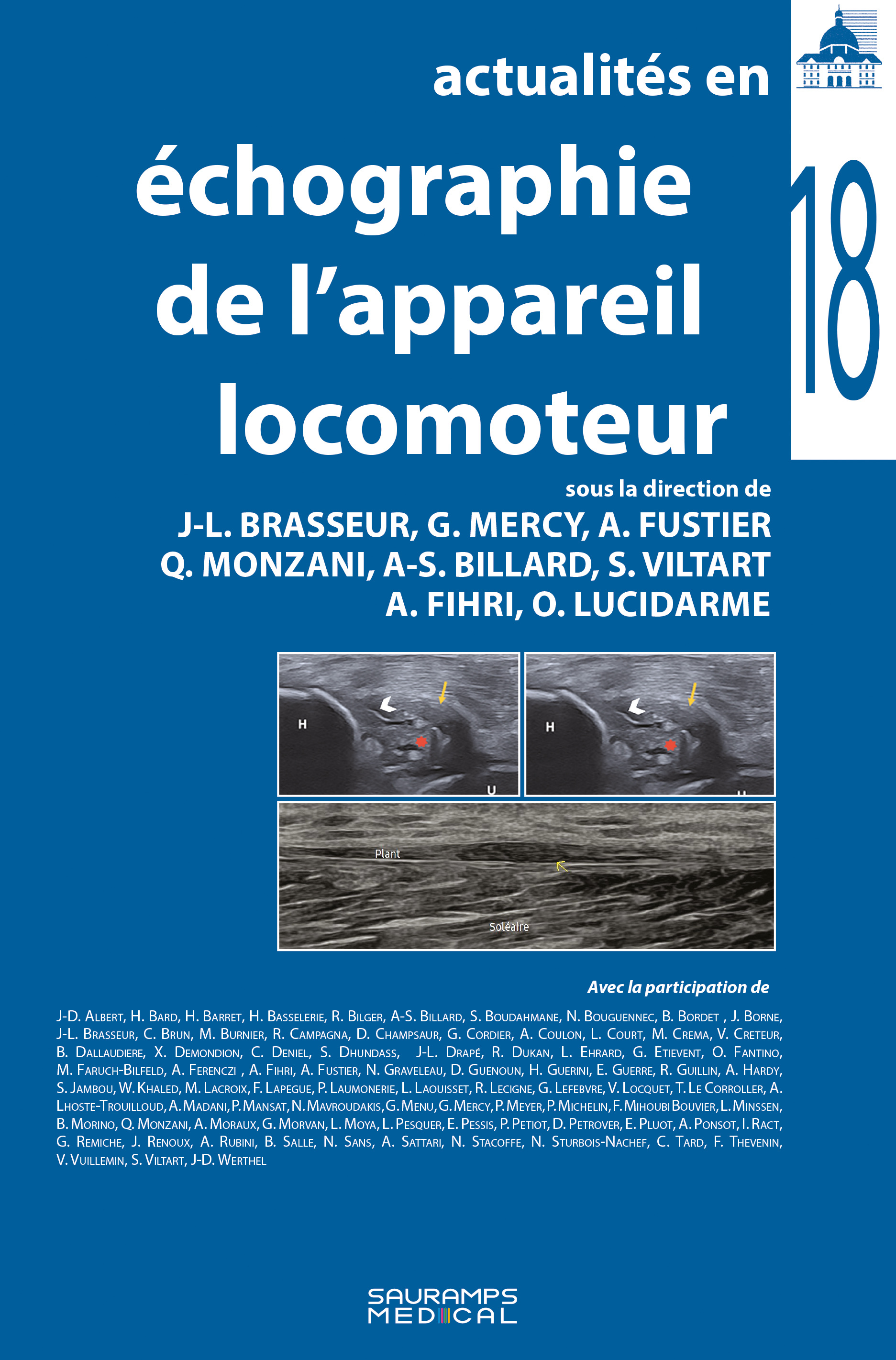 Actualités en échographie de l'appareil locomoteur n°18 (9791030303711-front-cover)