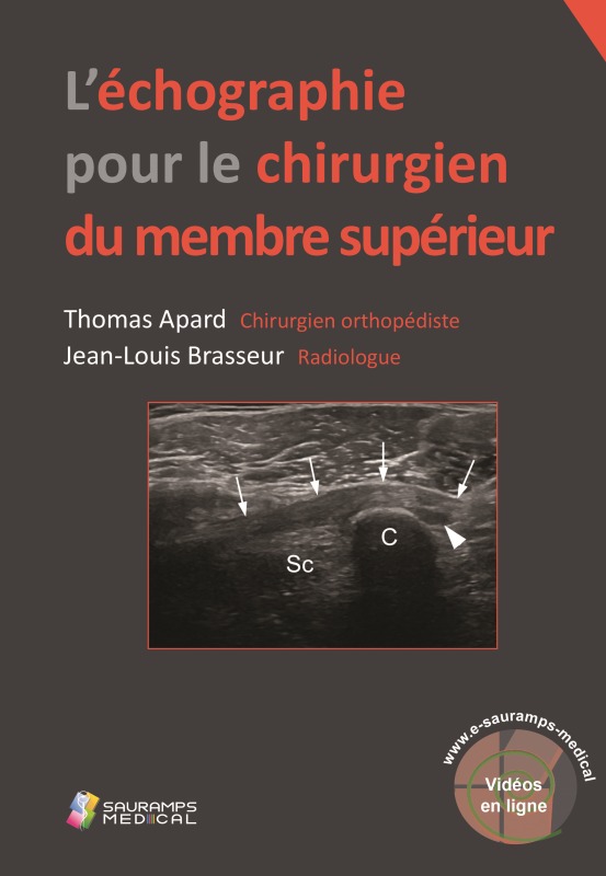 L ECHOGRAPHIE POUR LE CHIRURGIEN DU MEMBRE SUPERIEUR (9791030302356-front-cover)