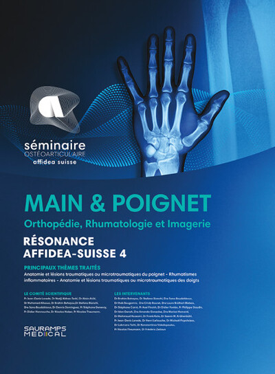 Main & poignet. Orthopédie, Rhumatologie. Imagerie, Résonance Affidea Suisse 4 (9791030304060-front-cover)