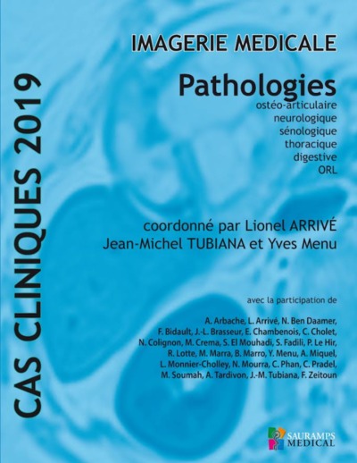 CAS CLINIQUES 2019 -IMAGERIE MEDICALE -  PATHOLOGIES (9791030301939-front-cover)