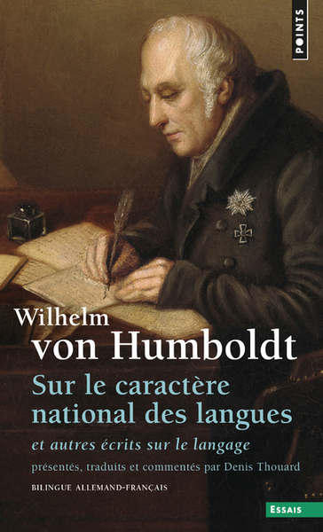 Sur le caractère national des langues, et autres écrits sur le langage (9782020367578-front-cover)